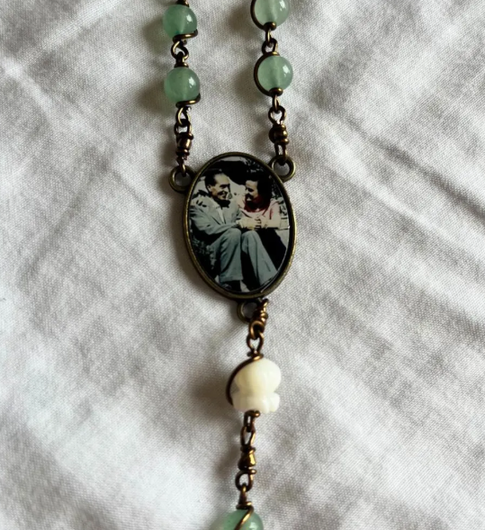St. Gianna Molla Rosary – Handmade Catholic Heirloom