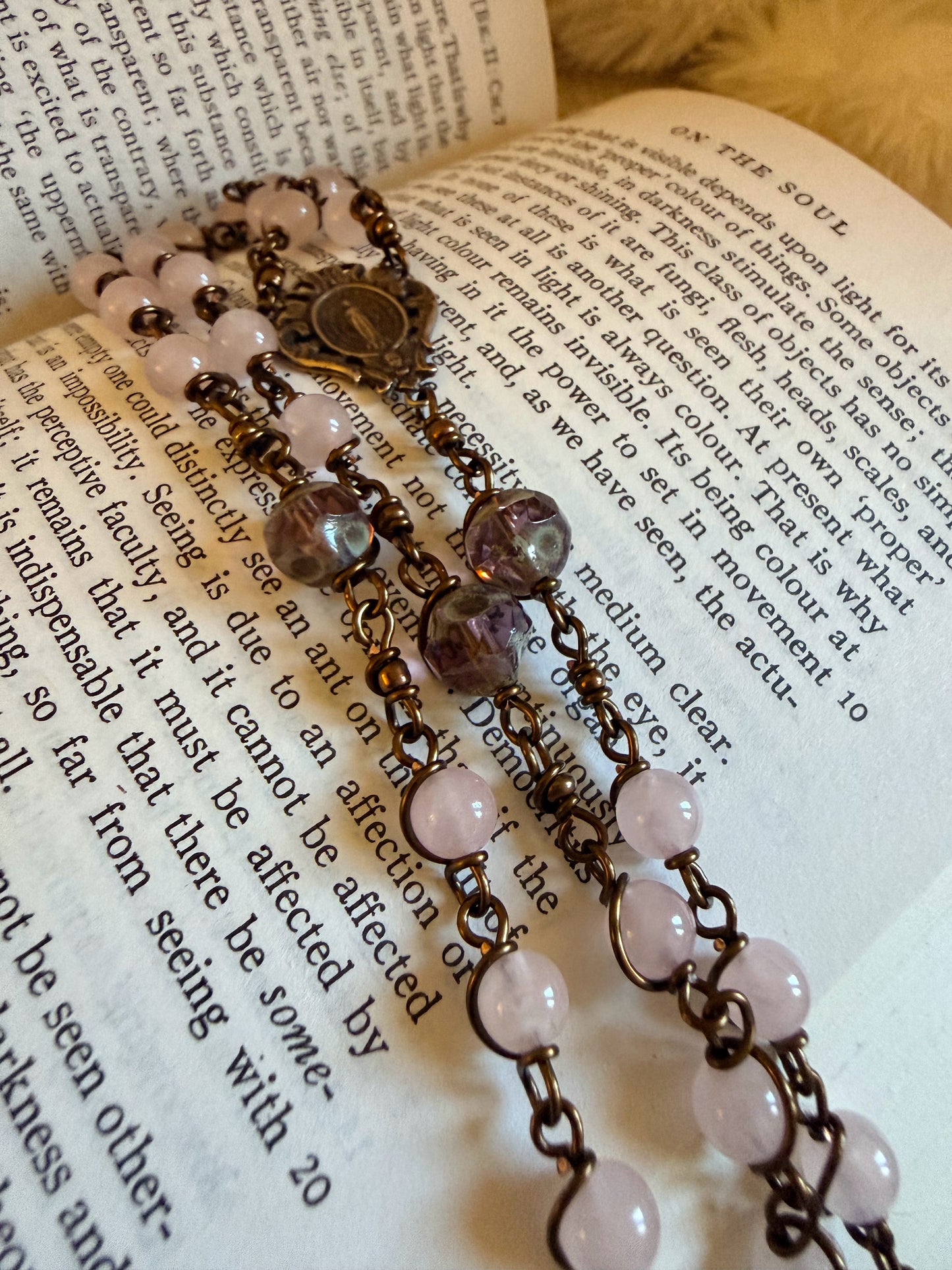 Rose Quartz Rosary