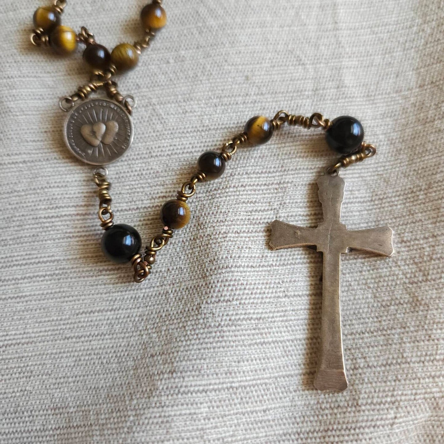 St. Joseph Rosary, Catholic Rosary for Men, Rosary for Priest St Joseph Rosary, Rosary Unbreakable Rosary, Rosary Beads for Men