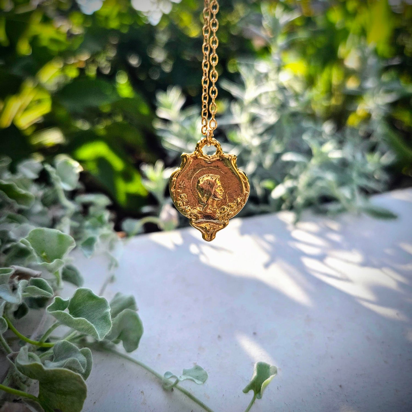 Rosa Mystica Gold Necklace